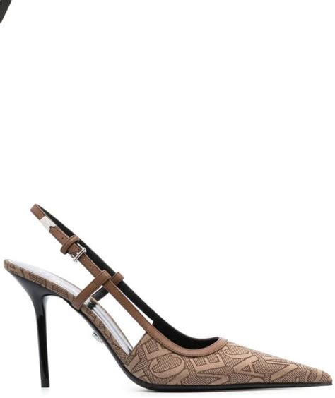 versace schoenen 38|Versace slingback shoes.